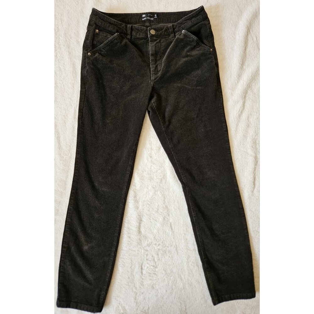 Le 31 Par Simons cordoroy Black Mens Cotton 32×32